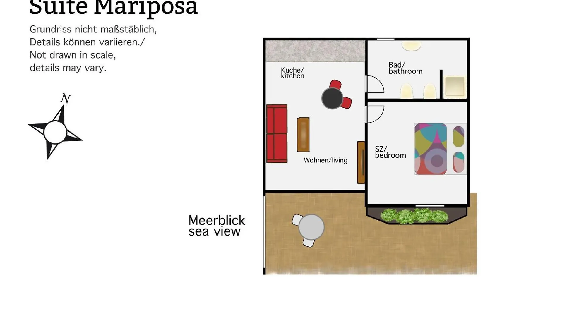 Guía de Isora Apartment Mit Terrasse, Pool Und Garten Guía de Isora