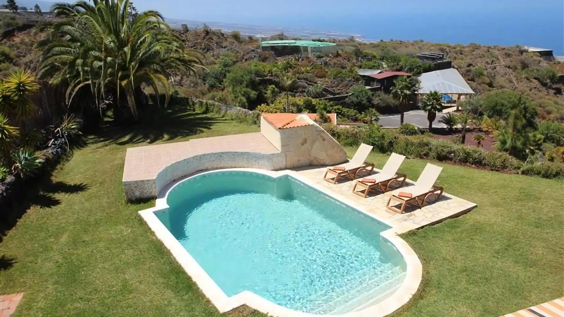 Guía de Isora Apartment Mit Terrasse, Pool Und Garten ספרד